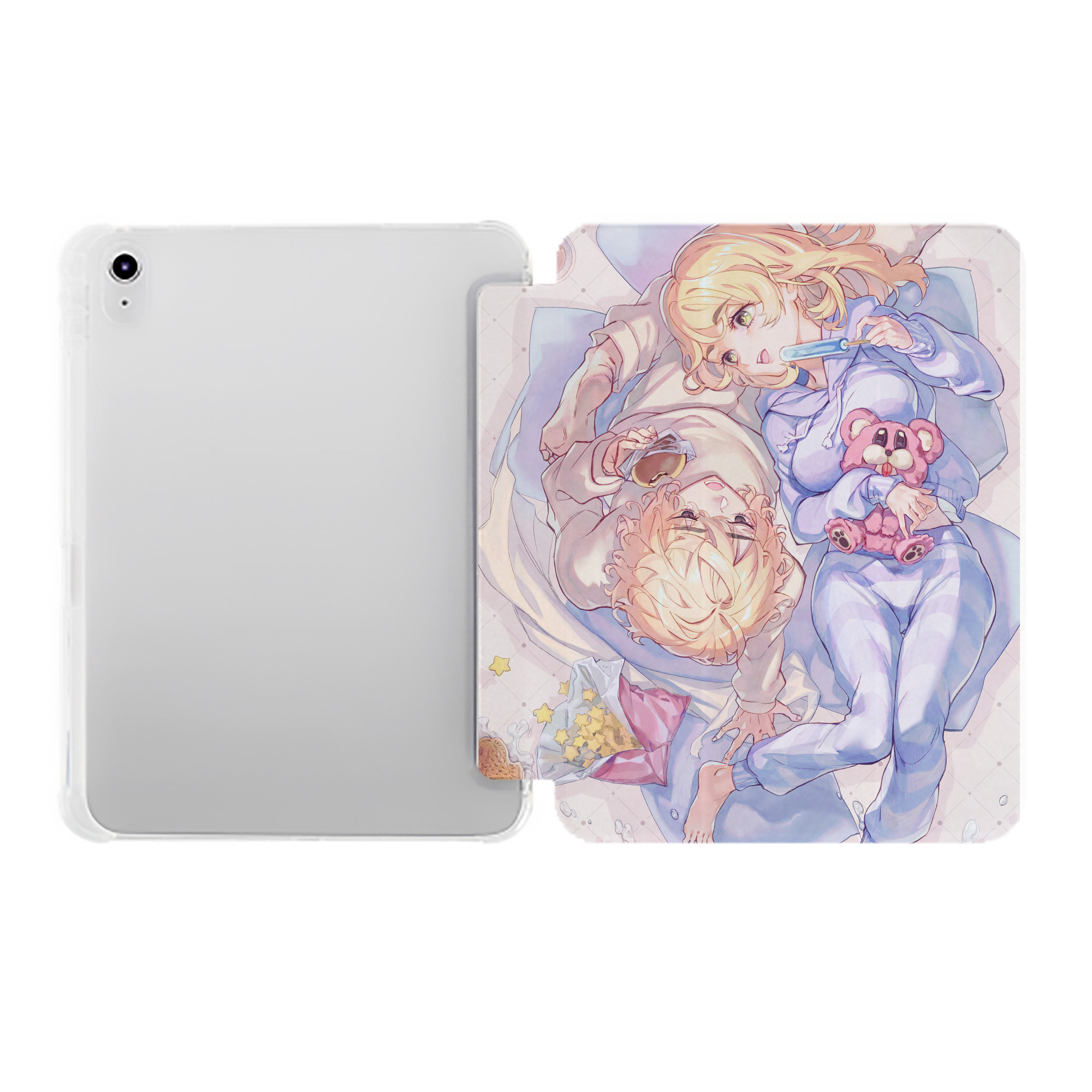 （画像用） 東京リベンジャーズ Tokyo Revengers IPad ケース ペン収納付き 三つ折りスタンド PUレザー×シリコン 対応機種9.5/10.5/10.9インチ